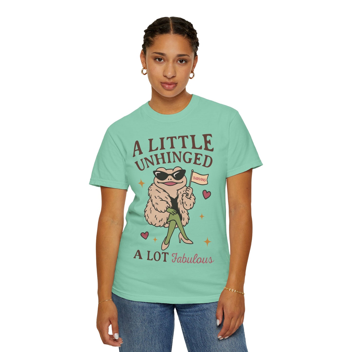The Za affects Fabulous Frog Graphic T-shirt