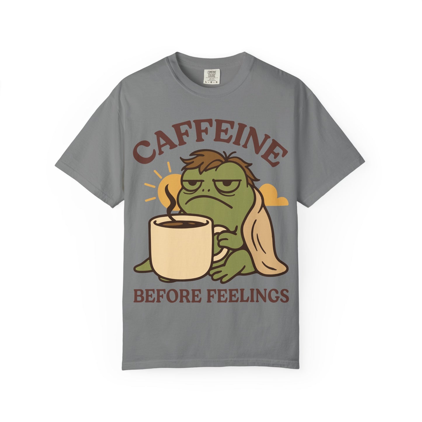 The Za Affect Caffeine Before Feelings T-Shirt