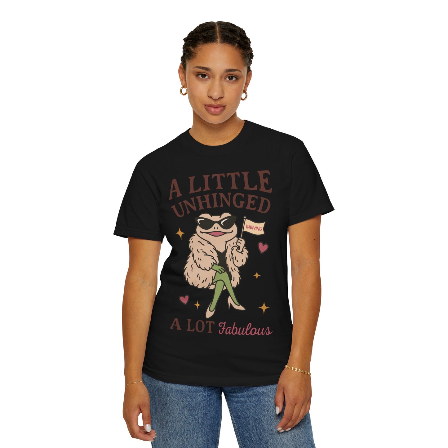 The Za affects Fabulous Frog Graphic T-shirt