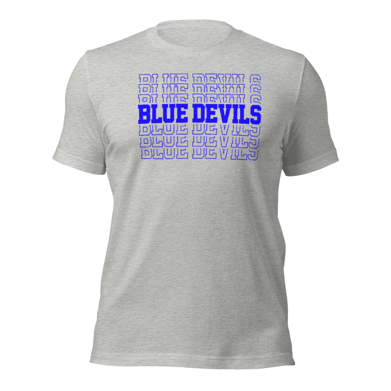 Blue Devils Repeat Graphic Tee