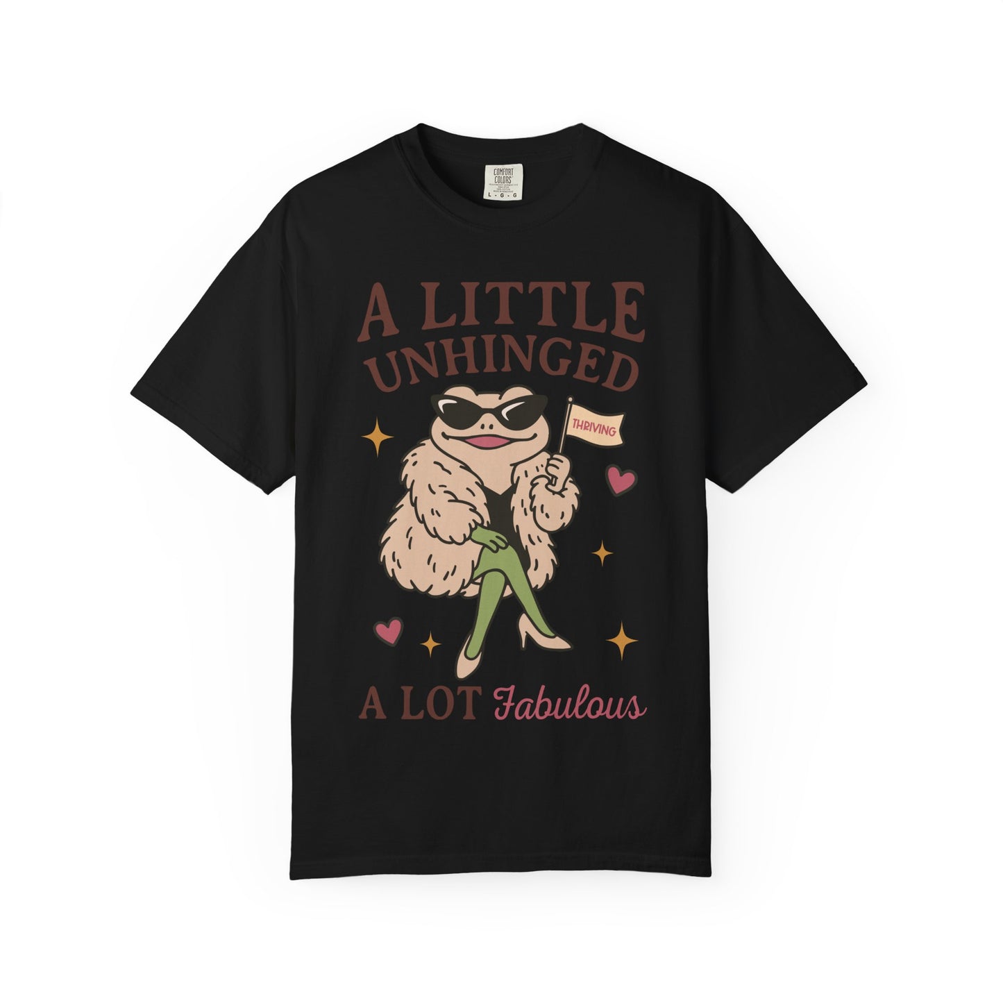The Za affects Fabulous Frog Graphic T-shirt