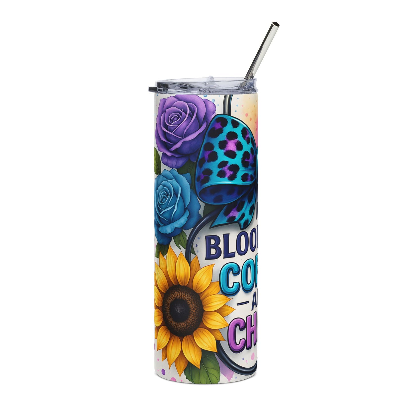 The Za effect Vibrant Stainless-Steel Tumbler