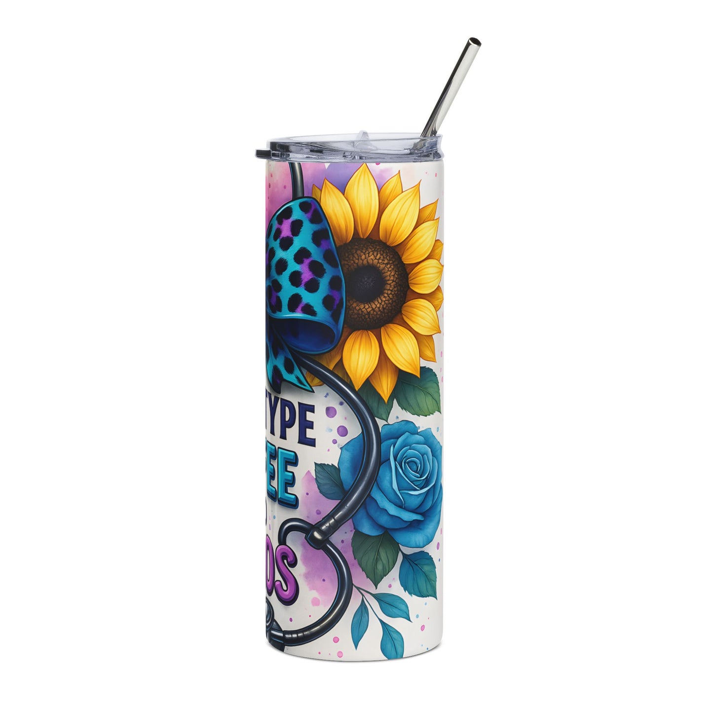 The Za effect Vibrant Stainless-Steel Tumbler