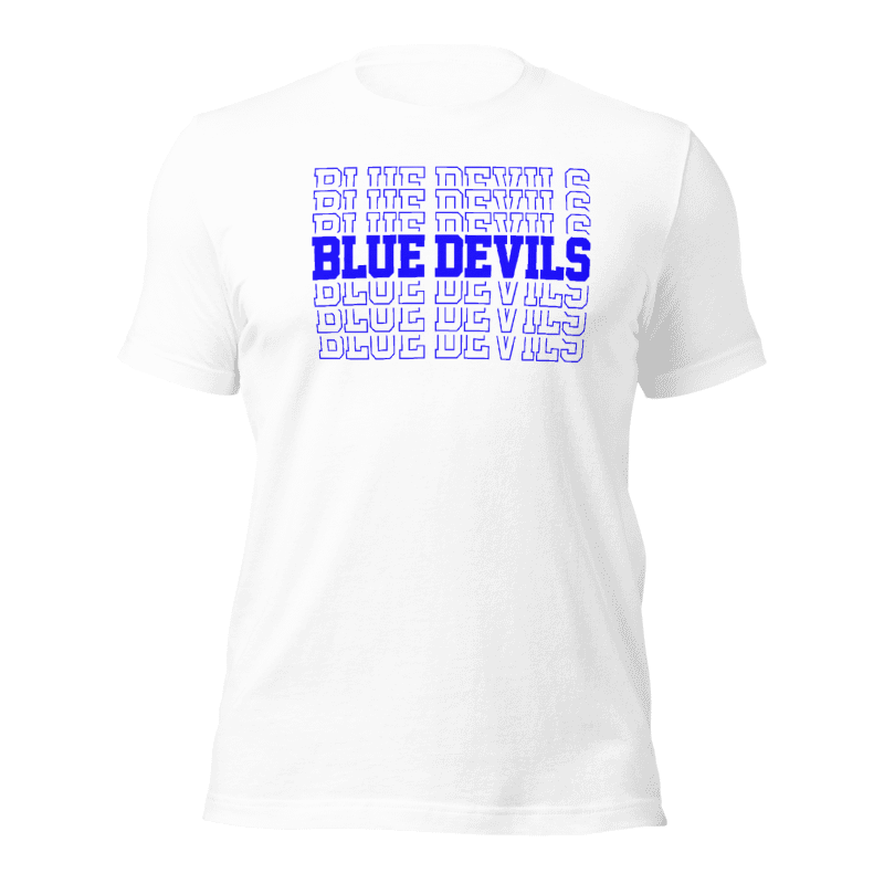 Blue Devils Repeat Graphic Tee