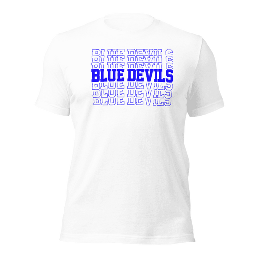 Blue Devils Repeat Graphic Tee