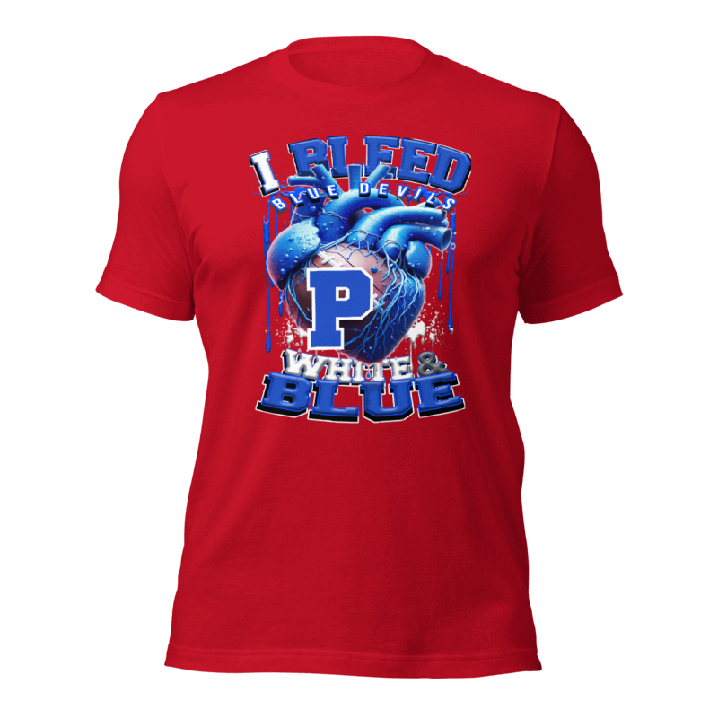 Game Day Spirit – Blue Devils T-Shirt