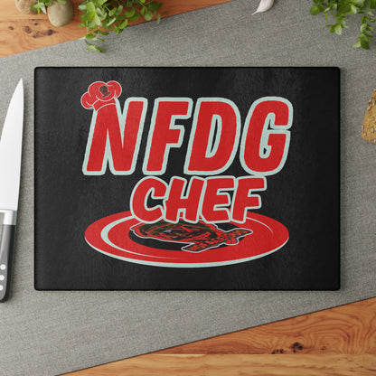 NFDG CHEF Glass Cutting Board