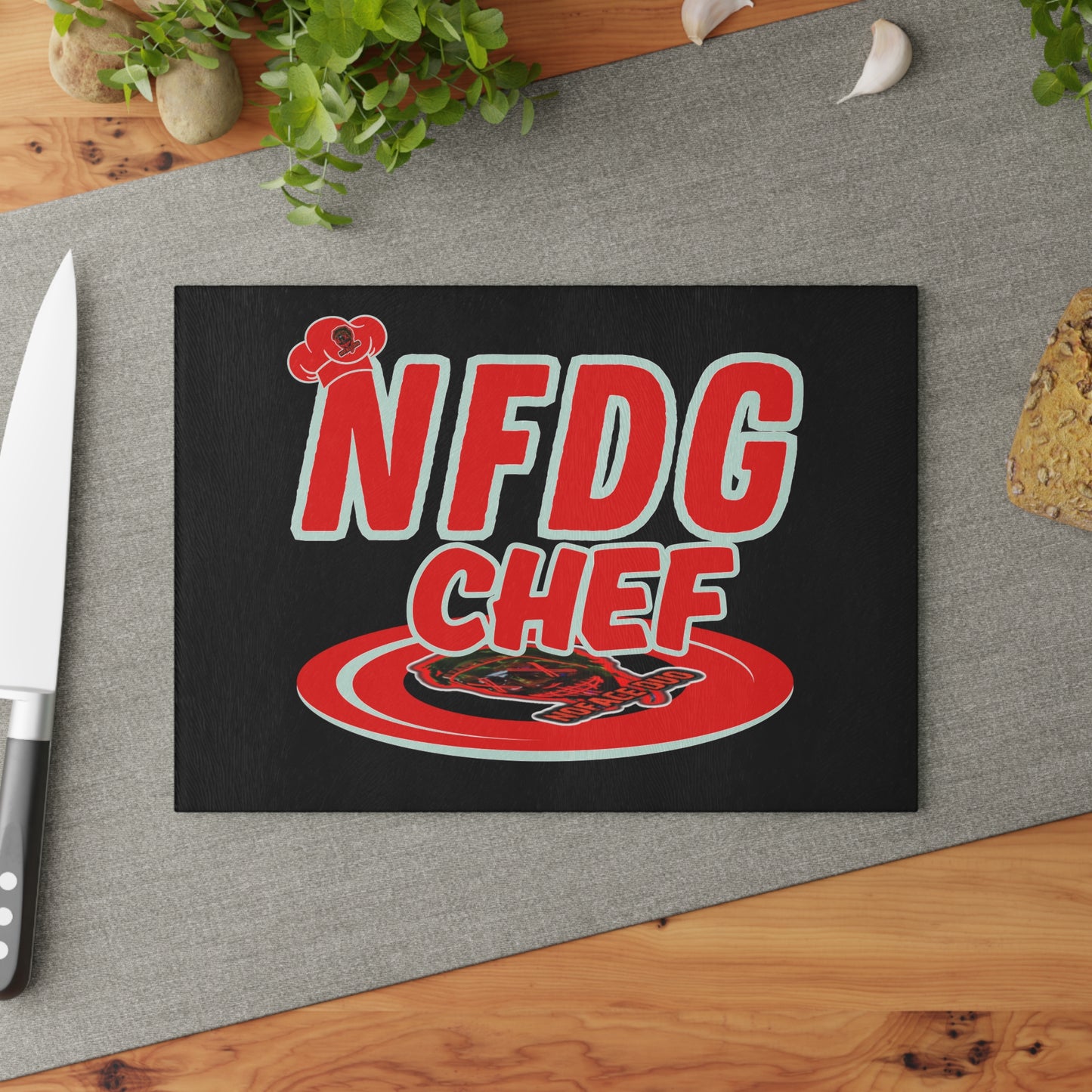 NFDG CHEF Glass Cutting Board