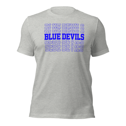 Blue Devils Repeat Graphic Tee