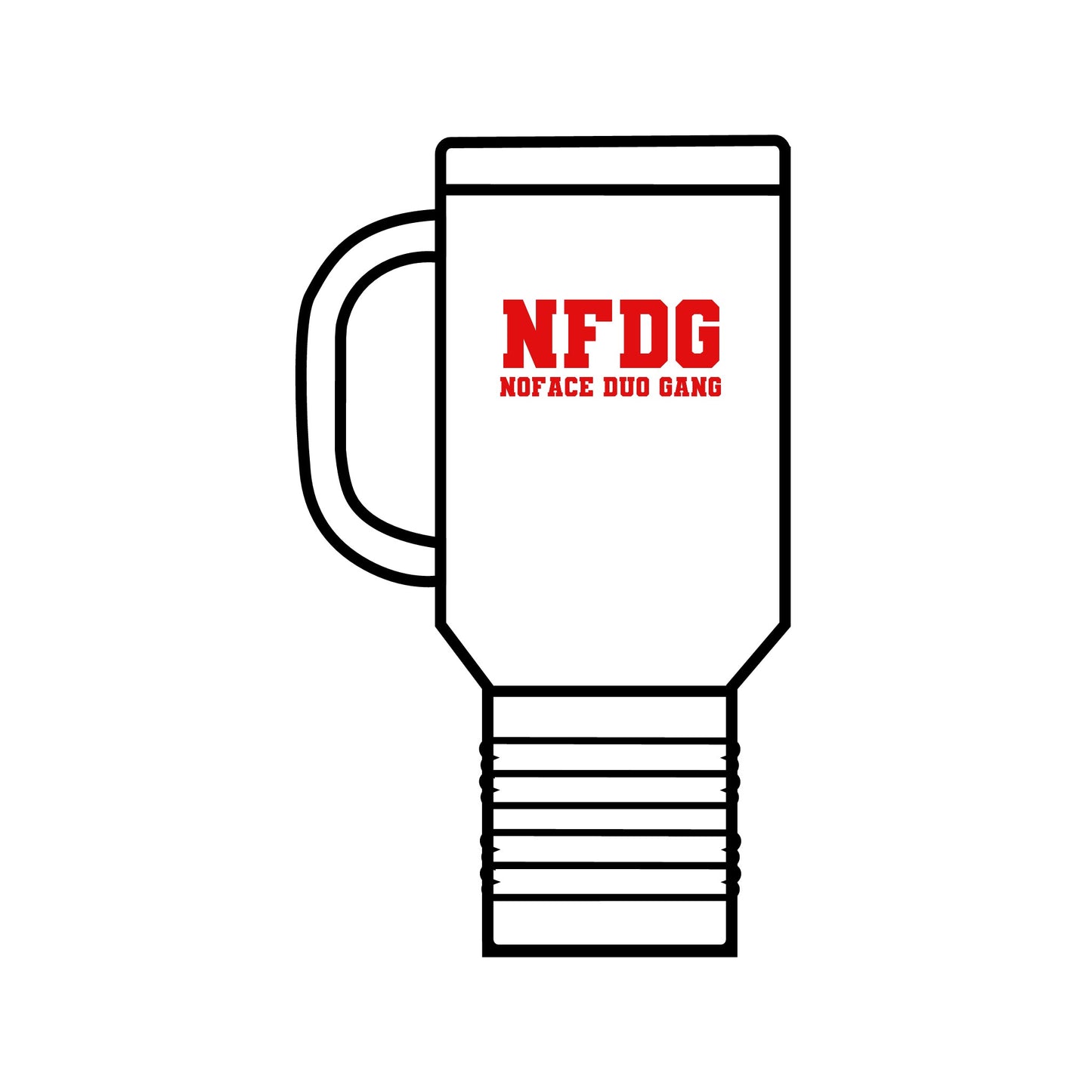 NFDG Insulated Travel Mug, 40oz