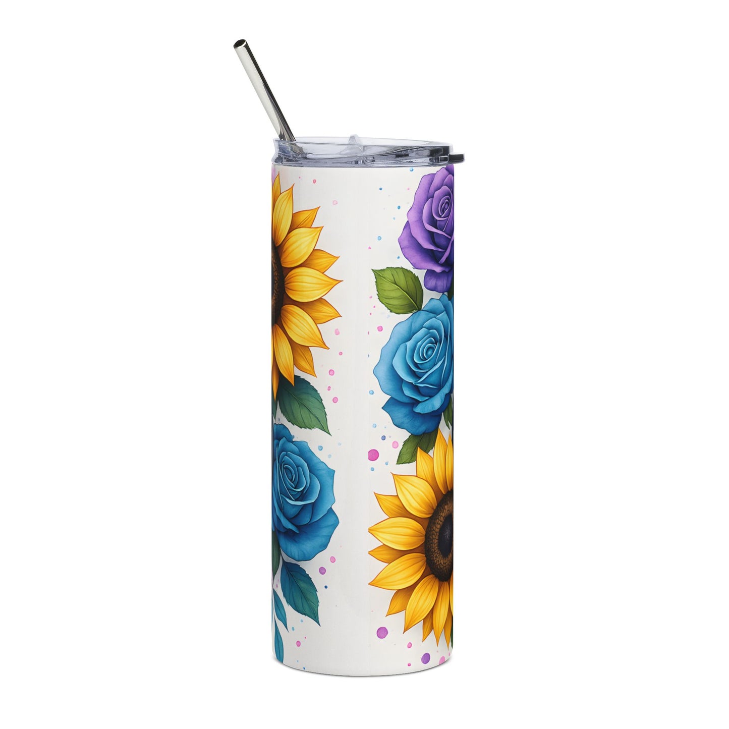 The Za effect Vibrant Stainless-Steel Tumbler