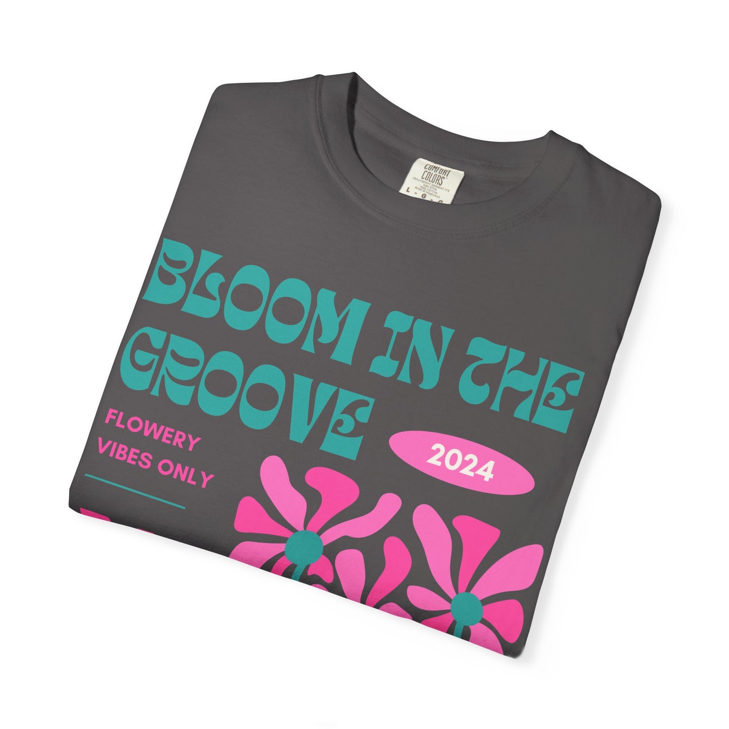The za affect Bloom in the Groove Unisex T-Shirt Flower Power Tee