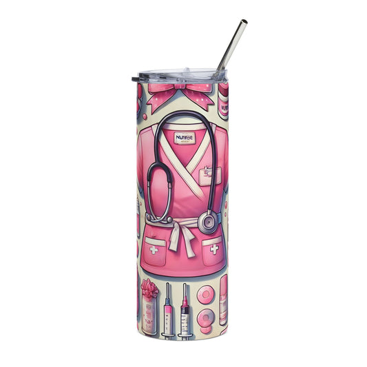 The Za effect Nurse scrub tumbler