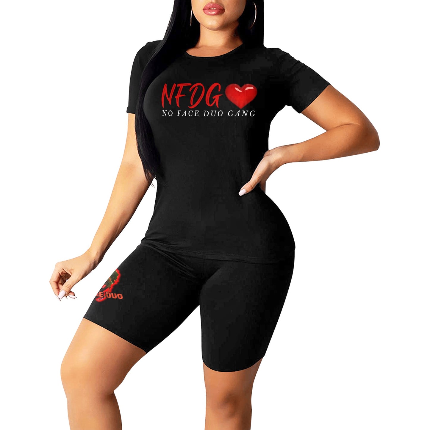 NFDG Women's Short Yoga Set