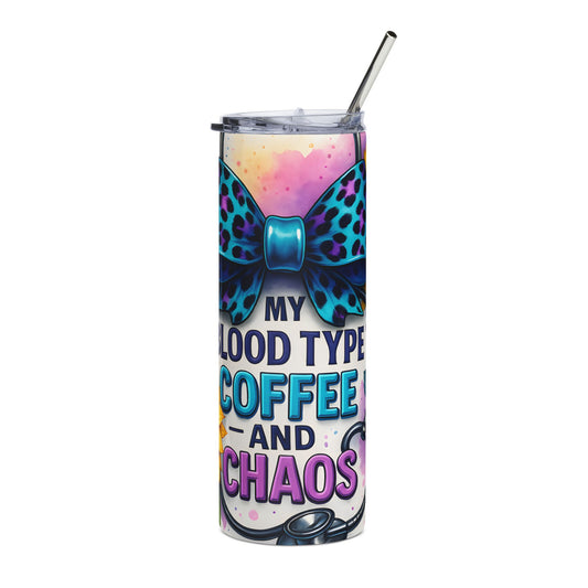The Za effect Vibrant Stainless-Steel Tumbler